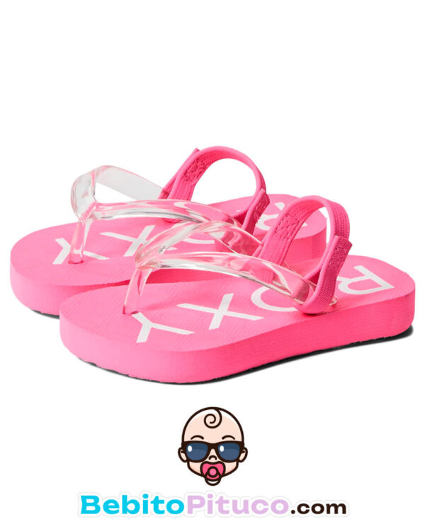 Sandalia Roxy Kids Rosa Bebito Pituco