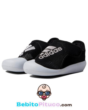 Zapatillas Adidas Negro del Bebito Pituco