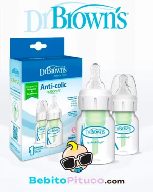 Dr. Brown´s | Set x2 Biberon Anticólicos 2oz / 60mL