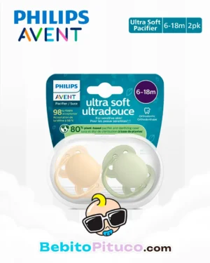 Philips Chupón Ultrasuave 6-18 Meses x2